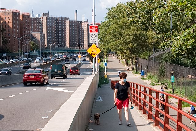 park entrances near highway