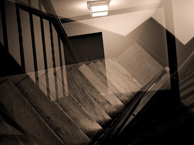 distorted stair